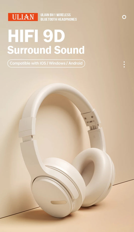 BH1 Type-C Bluetooth Headphones – Foldable Wireless Headset