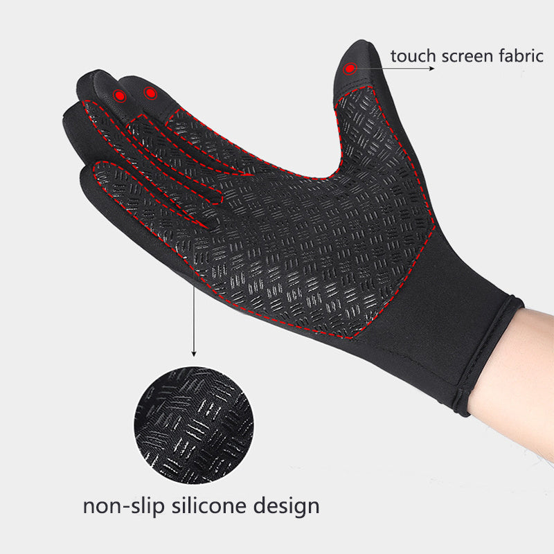 Ultimate Winter Riding Gloves – Touchscreen + Waterproof + Fleece Comfort Winter
