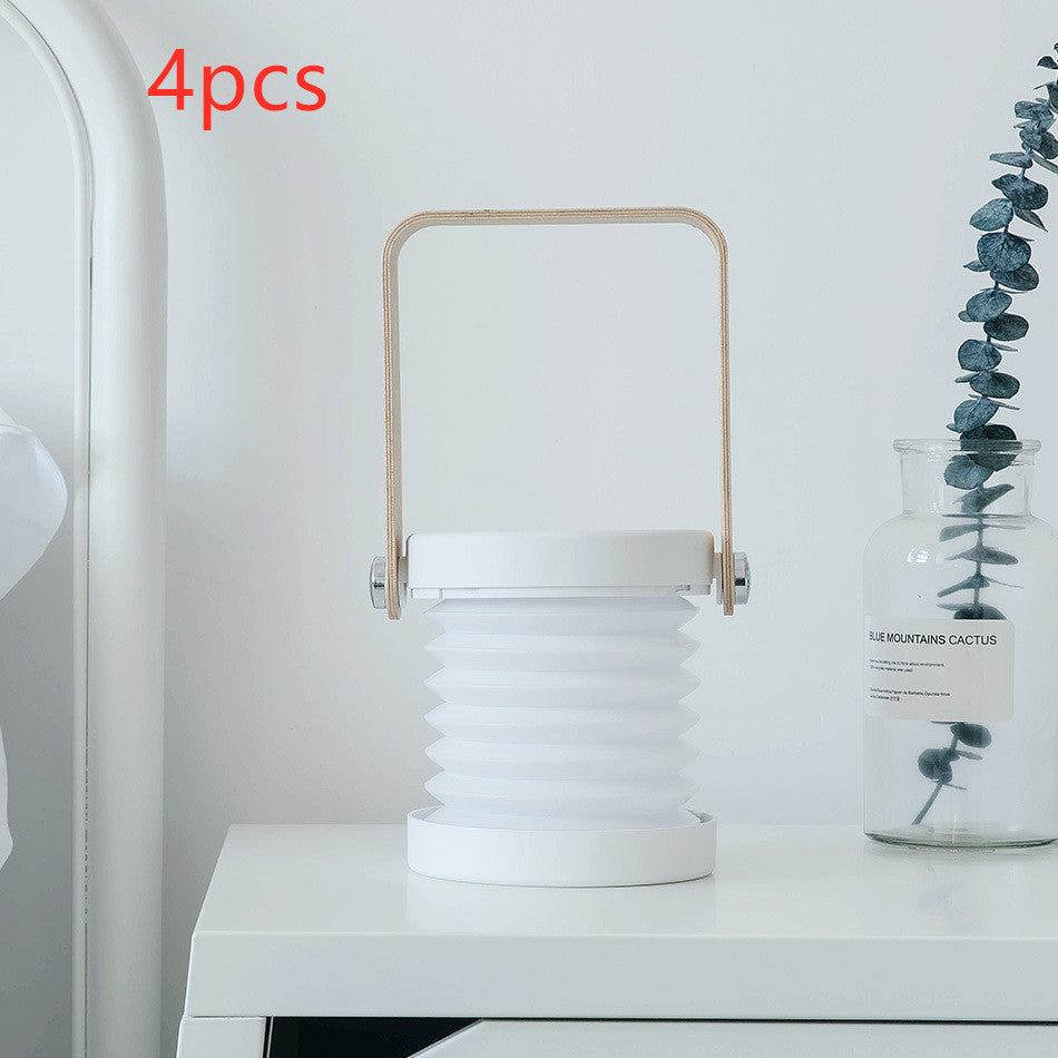 Modern Foldable LED Lamp – Dimmable Touch Night Light | Portable Home Lantern Home