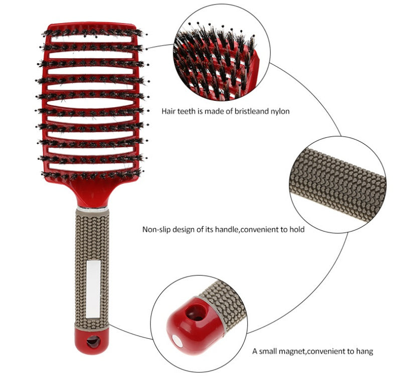 Tangle-Free Beauty – Anti-Klit Detangler Hair Brush for Smooth, Shiny Hair Home