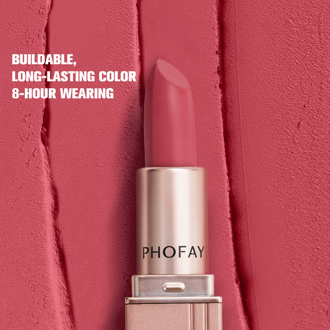 PHOFAY Matte Lipstick – Rich Pigment & All-Day Wear Beauty
