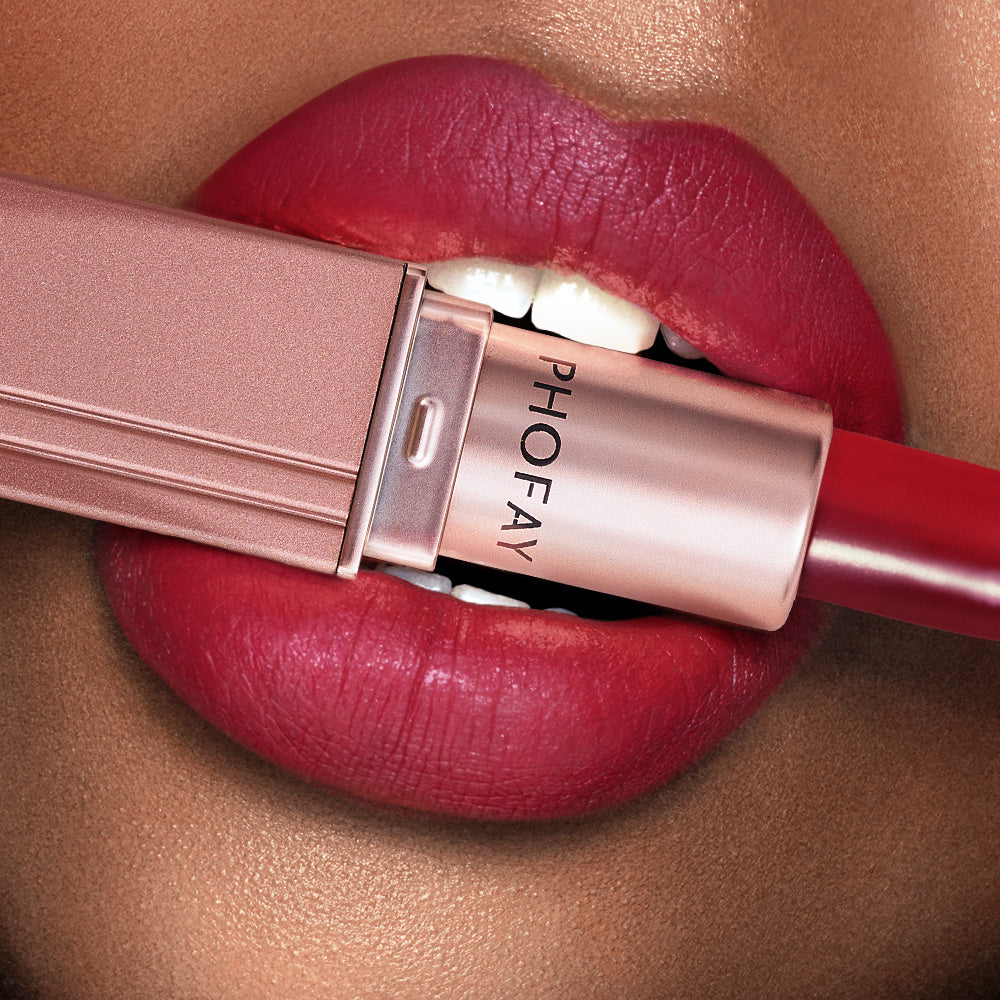 PHOFAY Matte Lipstick – Rich Pigment & All-Day Wear Beauty