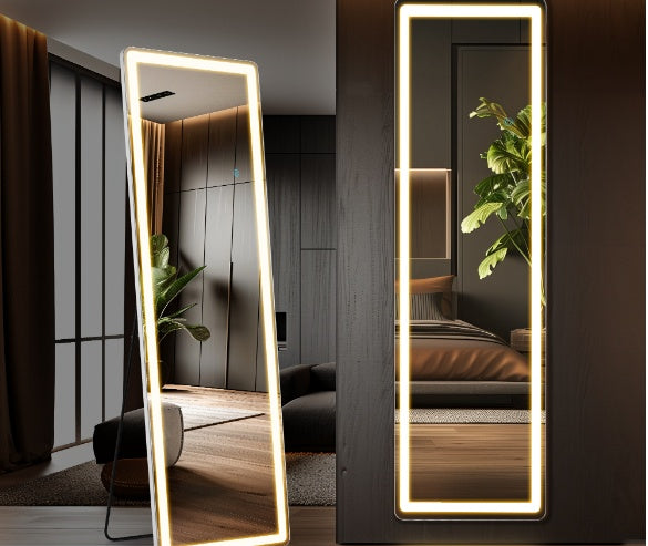 LED Makeup Mirror with 3 Lighting Modes – Touch Control & Adjustable Brightness Home