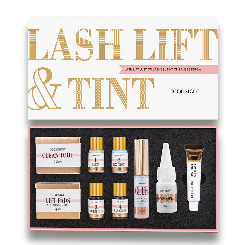 ICONSIGN Lash Lift & Brow Lamination Kit – Professional Eyelash & Eyebrow Perm Set Fashion