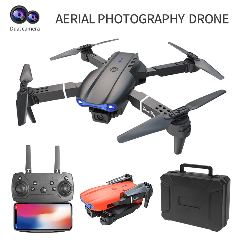 HD Dual Camera E99Pro Drone – Foldable, Lightweight & Powerful