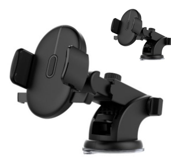 Adjustable Car Phone Mount – Long Rod Dashboard Holder | Powerful Suction Grip Car