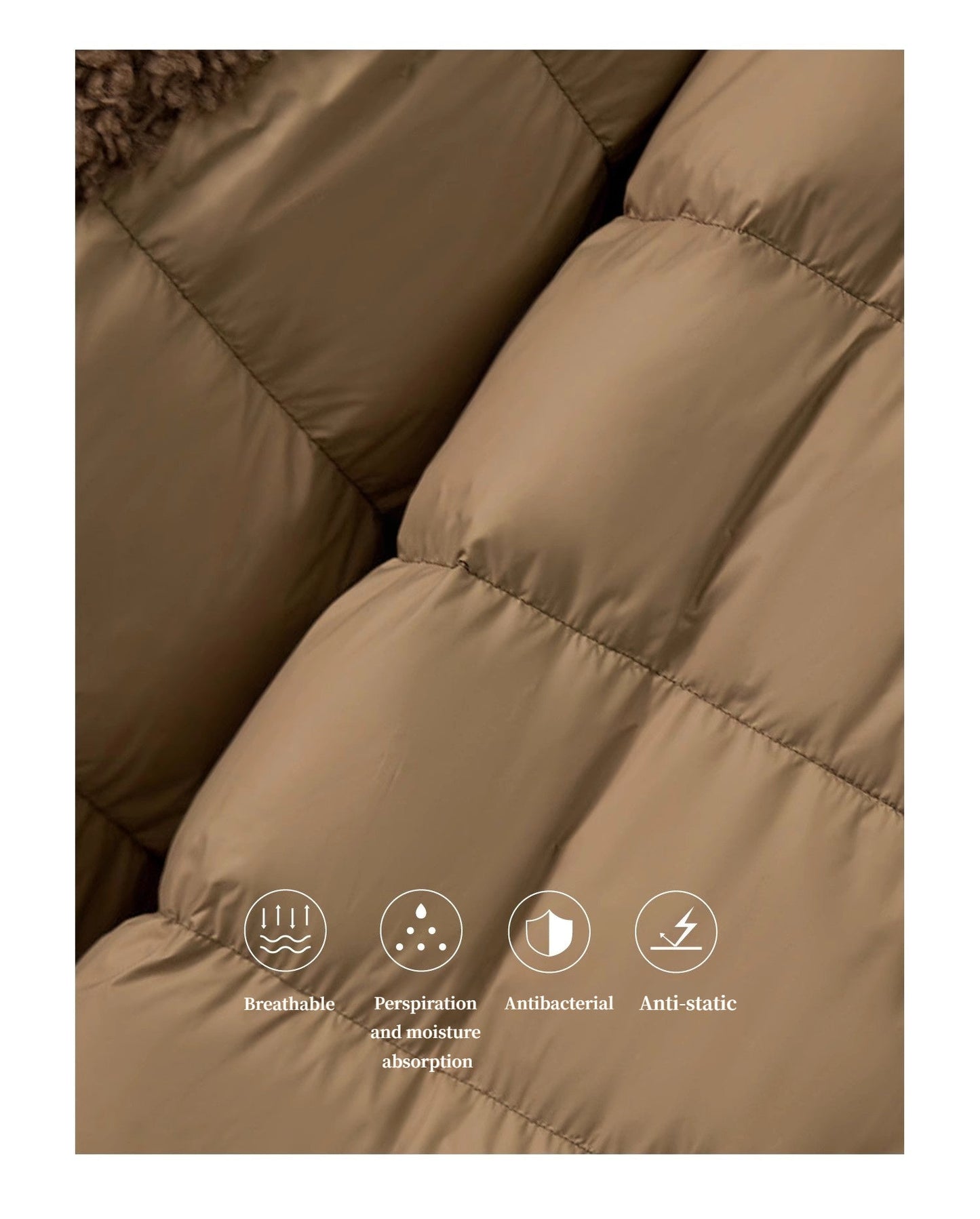 Fireladyfur Women’s Down Parka with Raccoon Fur Collar – Hooded Coat