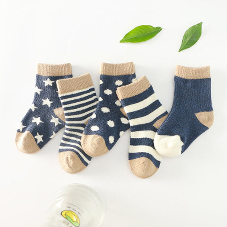 Soft Cotton Tube Socks – Comfy Breathable Socks for Kids & Toddlers children