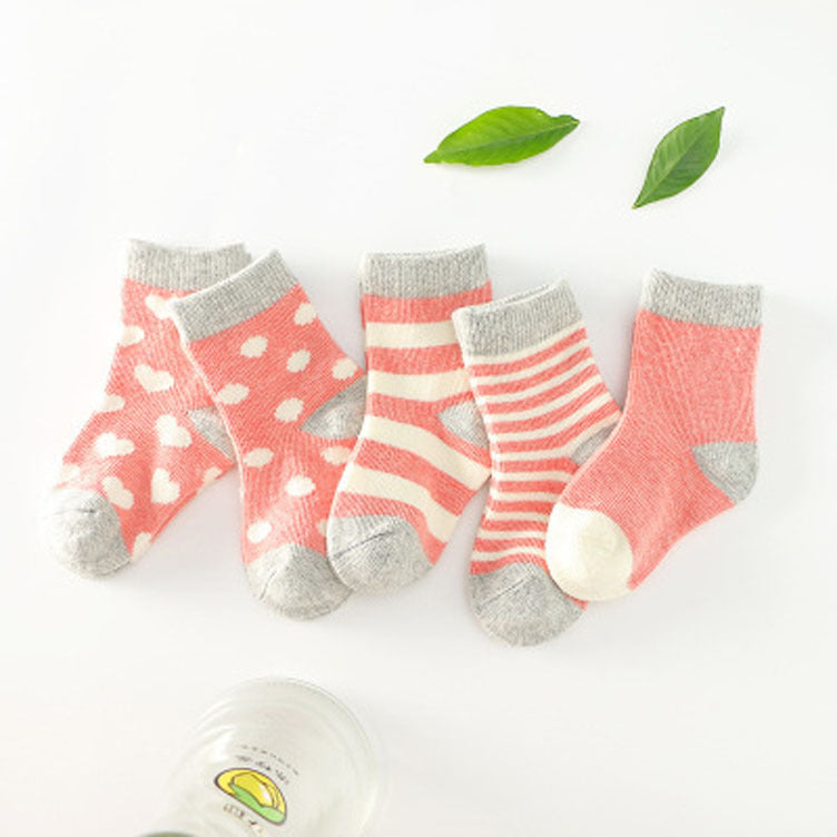 Soft Cotton Tube Socks – Comfy Breathable Socks for Kids & Toddlers children