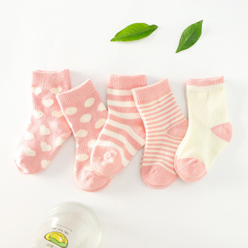 Soft Cotton Tube Socks – Comfy Breathable Socks for Kids & Toddlers children