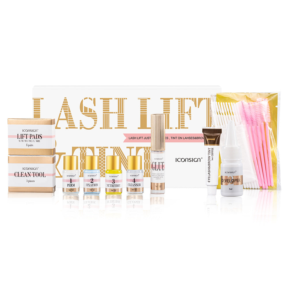 ICONSIGN Lash Lift & Brow Lamination Kit – Professional Eyelash & Eyebrow Perm Set Fashion
