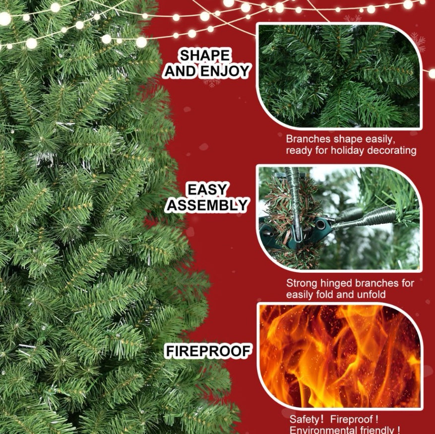 Premium Artificial Christmas Tree – Realistic Branches & Easy Setup for a Magical Holiday! Home