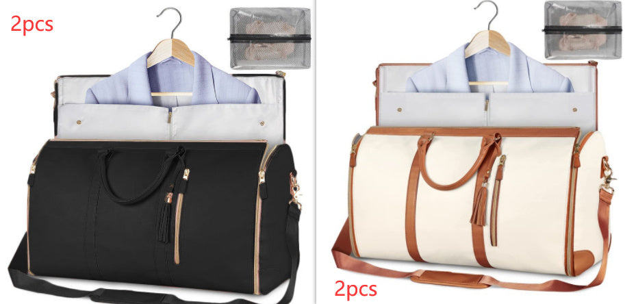 Foldable Travel Duffle – Waterproof Large Handbag for Clothes & Essentials Fashion
