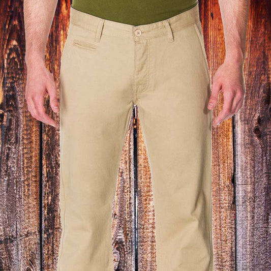 Men’s Khaki Chino Pant – 65 McMlxv Stylish Everyday Wear