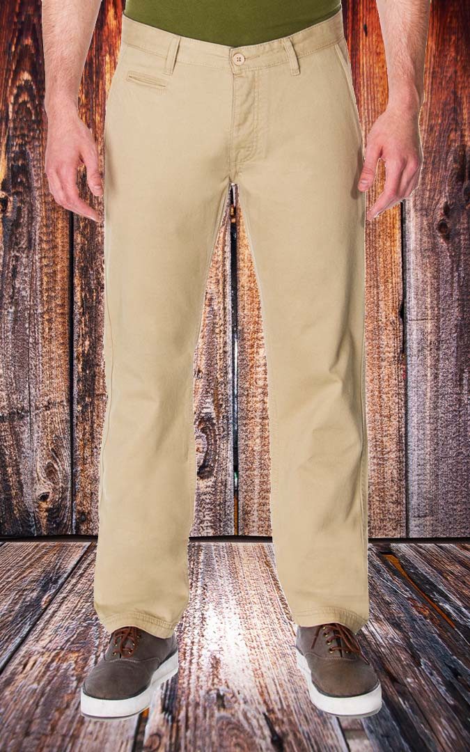 Men’s Khaki Chino Pant – 65 McMlxv Stylish Everyday Wear