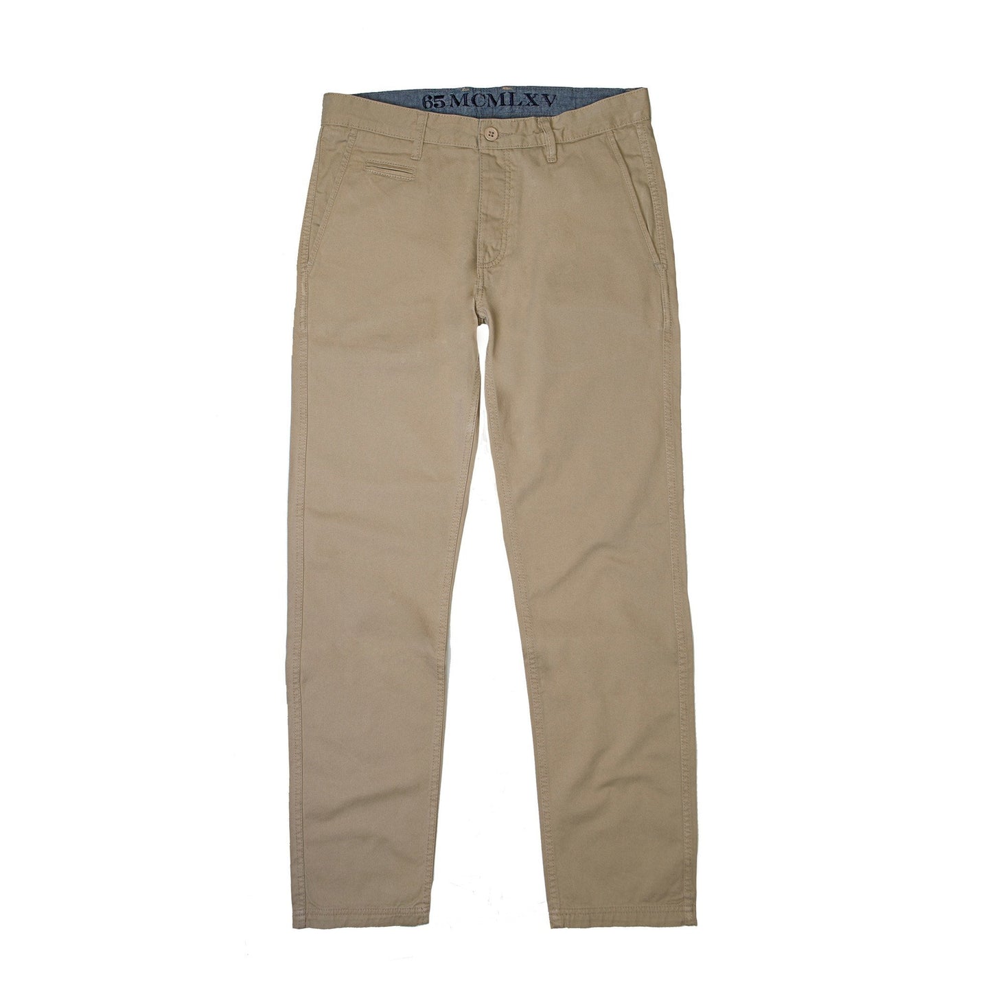 Men’s Khaki Chino Pant – 65 McMlxv Stylish Everyday Wear