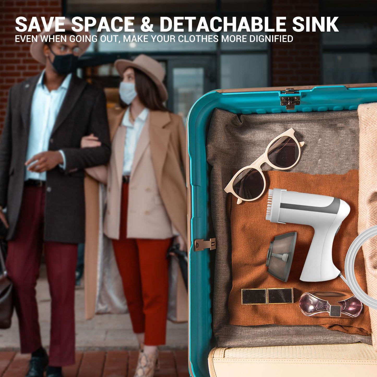 Mini Clothes Steamer – Lightweight, Fast-Heating & Easy to Use