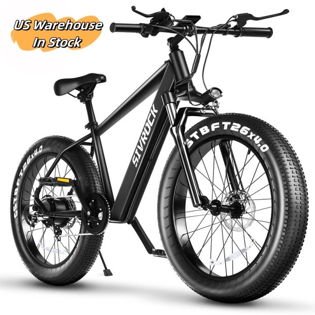 Powerful Electric Mountain Bike – 1000W Motor, 26x4.0 Fat Tires, Long-Range Ride Bike