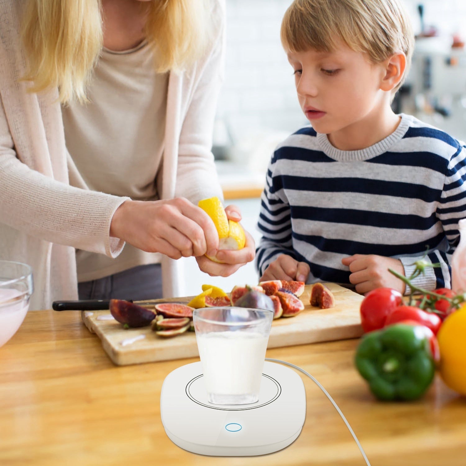 Smart Coffee Mug Warmer – Auto Shut Off Electric Cup Heater Pad for Home & Office Electronics