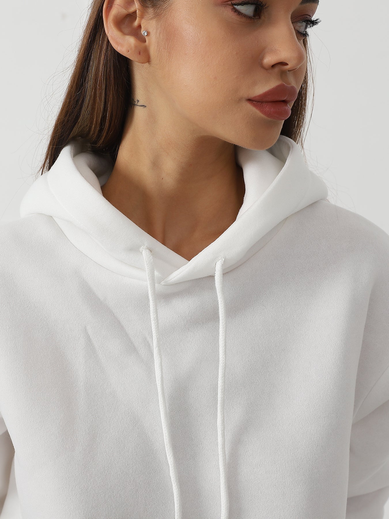 Fashion Solid Color Lounge Set – Women’s Long Sleeve Casual Sweatshirt Set Fashion