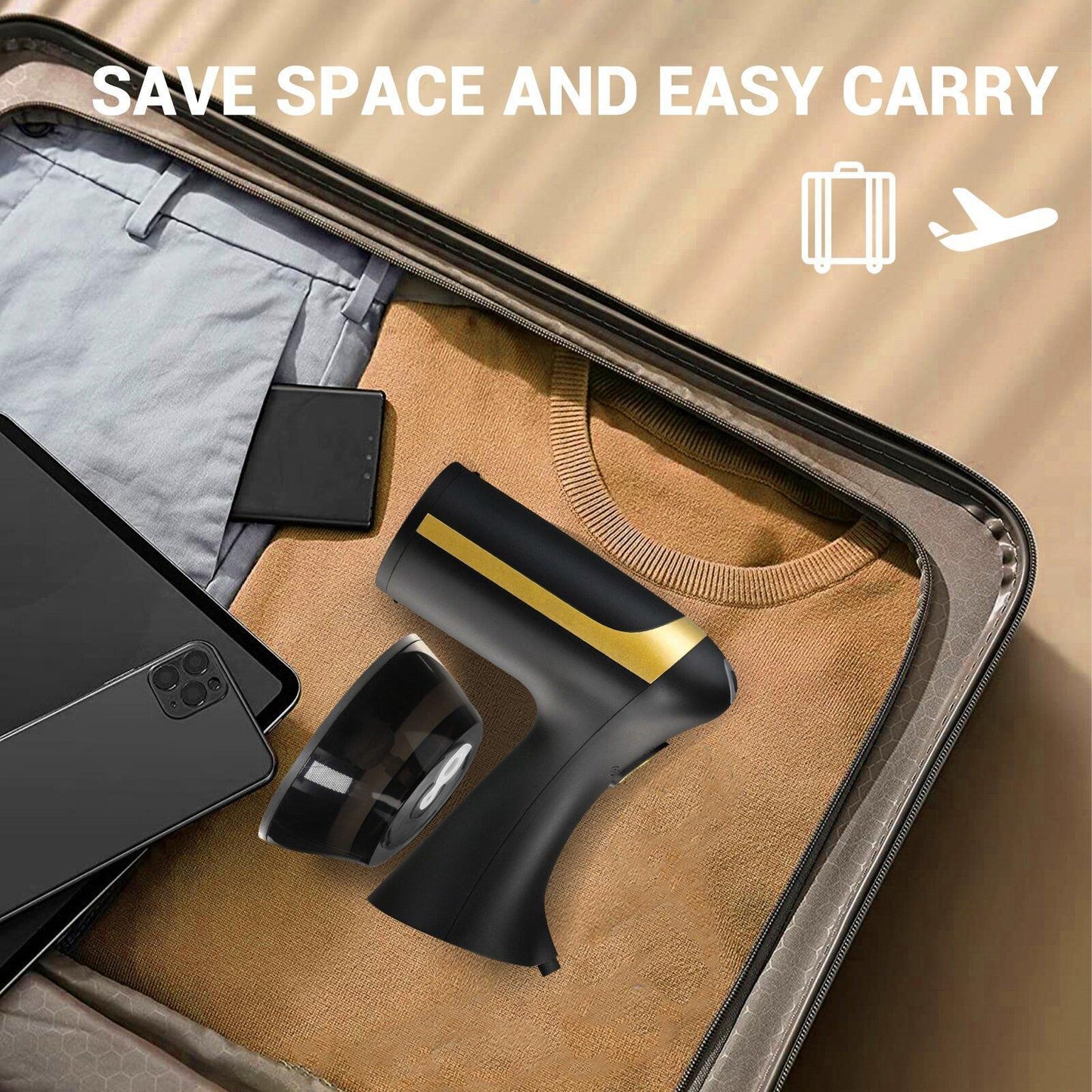 Mini Clothes Steamer – Lightweight, Fast-Heating & Easy to Use