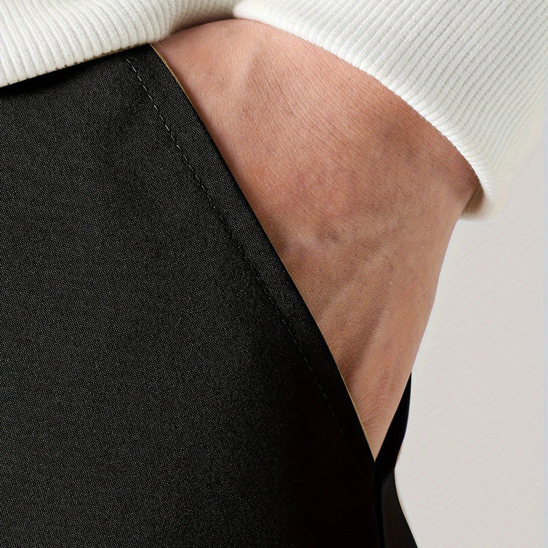 Men’s Wear-Resistant Cargo Pants – Straight Ankle Tie Casual Overalls Fashion