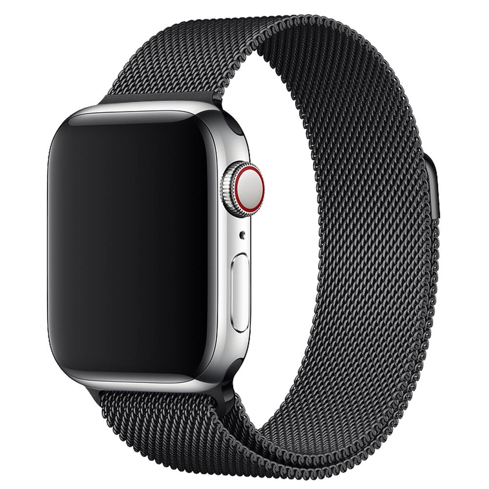 Milano Loop Apple Watch Band – Black Stylish Replacement Strap