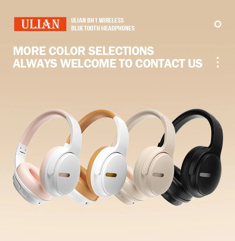 BH1 Type-C Bluetooth Headphones – Foldable Wireless Headset