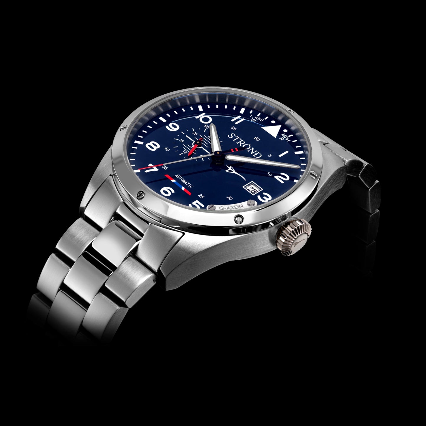 STROND Concorde 24h Automatic Watch – Navy Blue Dial