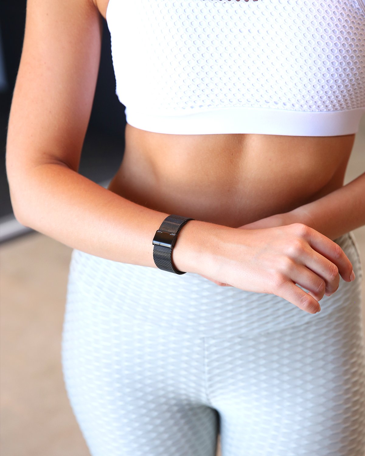 Milano Loop Apple Watch Band – Black Stylish Replacement Strap