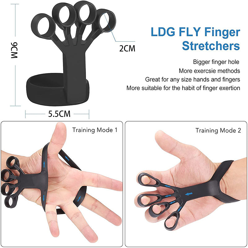 Silicone Finger Grip Trainer – Hand Exerciser for Strength, Rehab & Pain Relief Health