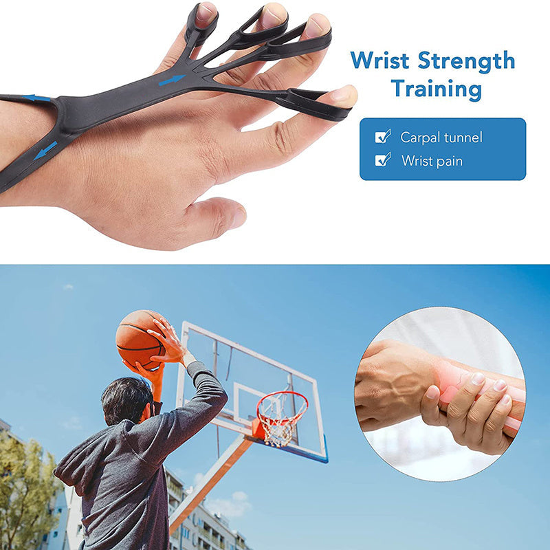 Silicone Finger Grip Trainer – Hand Exerciser for Strength, Rehab & Pain Relief Health