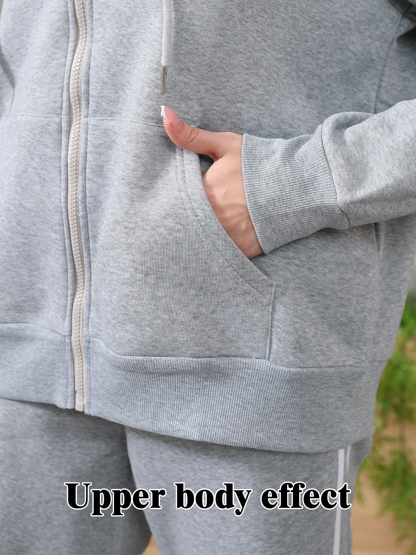 Cozy Hoodie Set for Women – Long Sleeve Loungewear Tracksuit Outfit Fashion