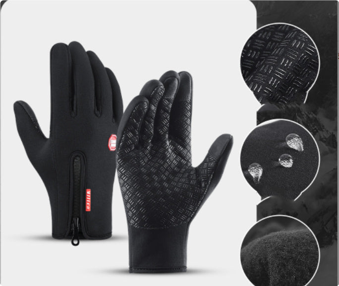 Ultimate Winter Riding Gloves – Touchscreen + Waterproof + Fleece Comfort Winter