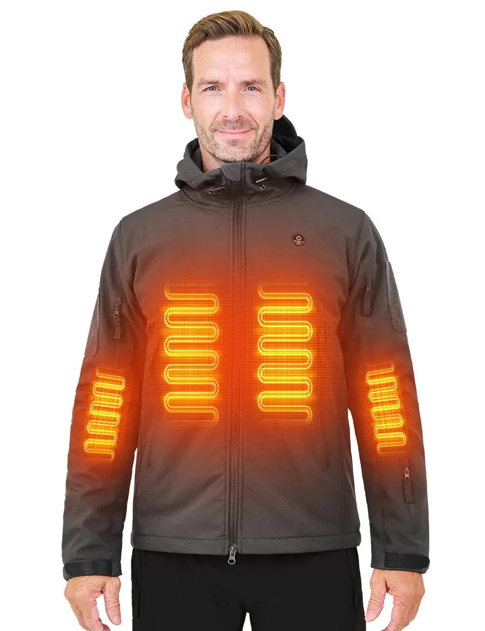 Men’s Smart Heated Jacket – ANTARCTICA GEAR™ Thermal Winter Coat Fashion